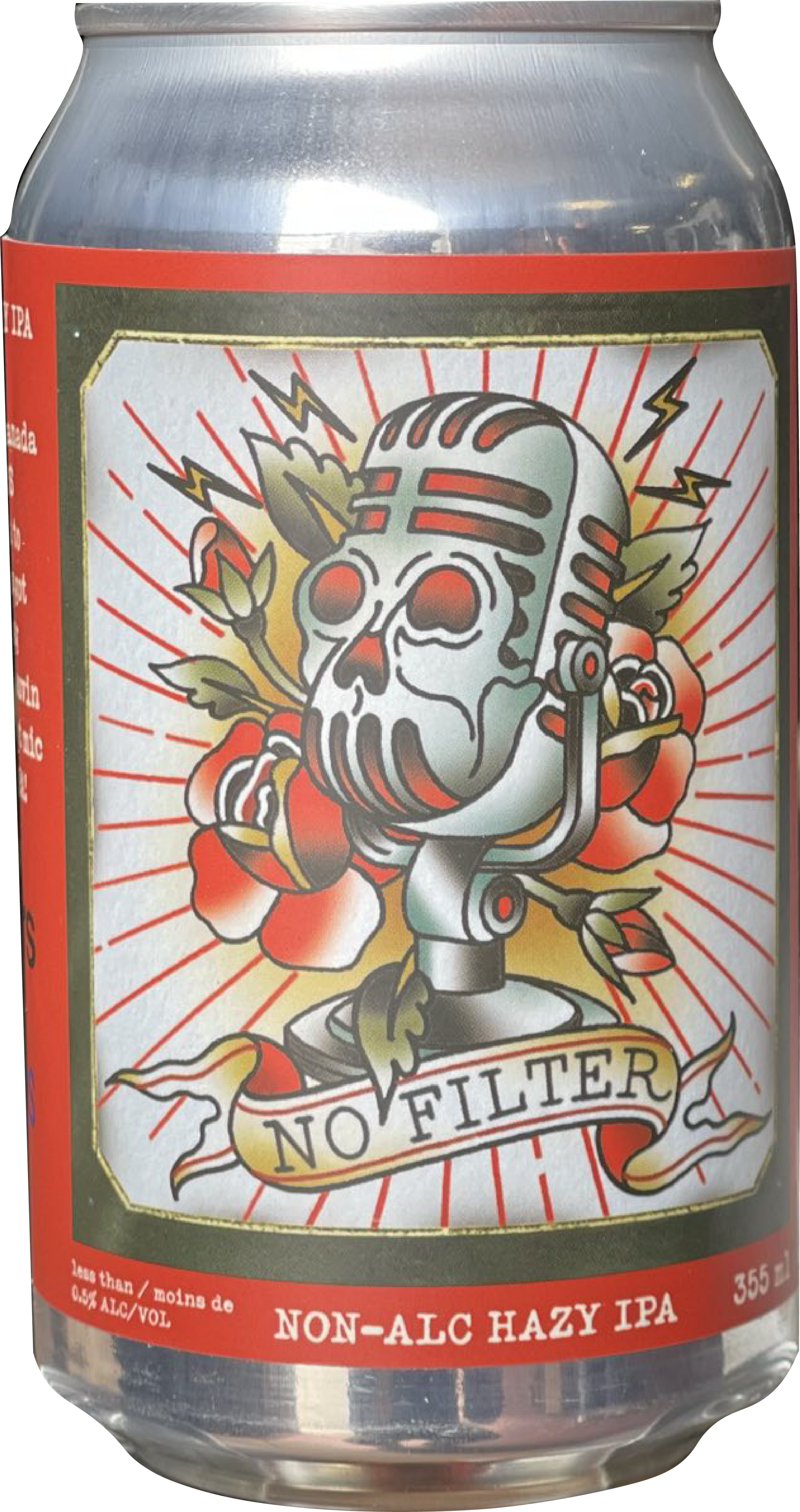 NO FILTER Non-Alc Hazy IPA (collab with BAOS Podcast & Hops Connect)