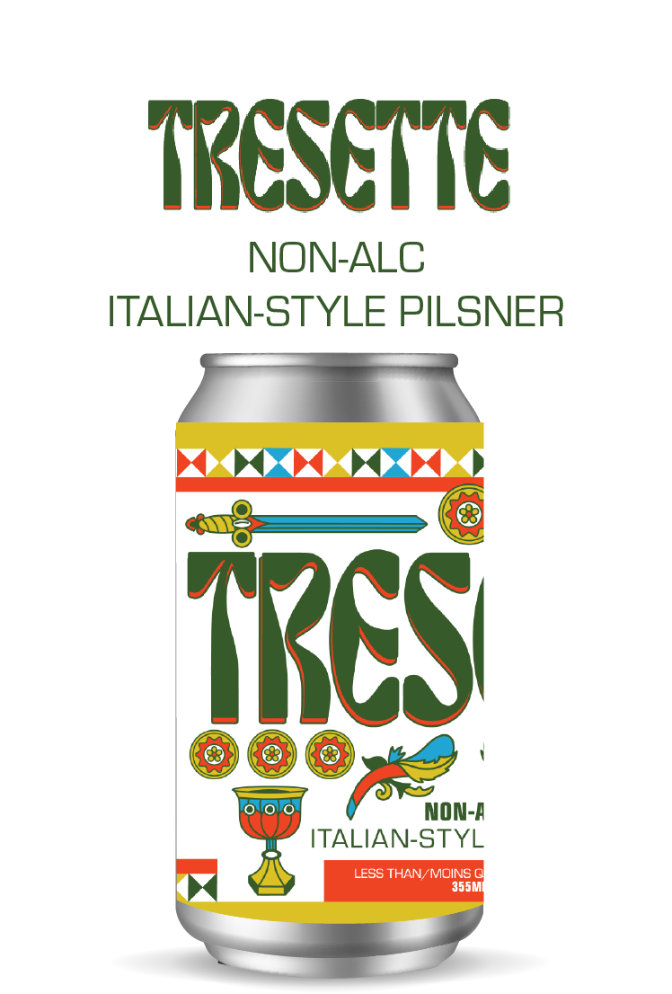 Tresette Non-Alc Italian-Style Pilsner