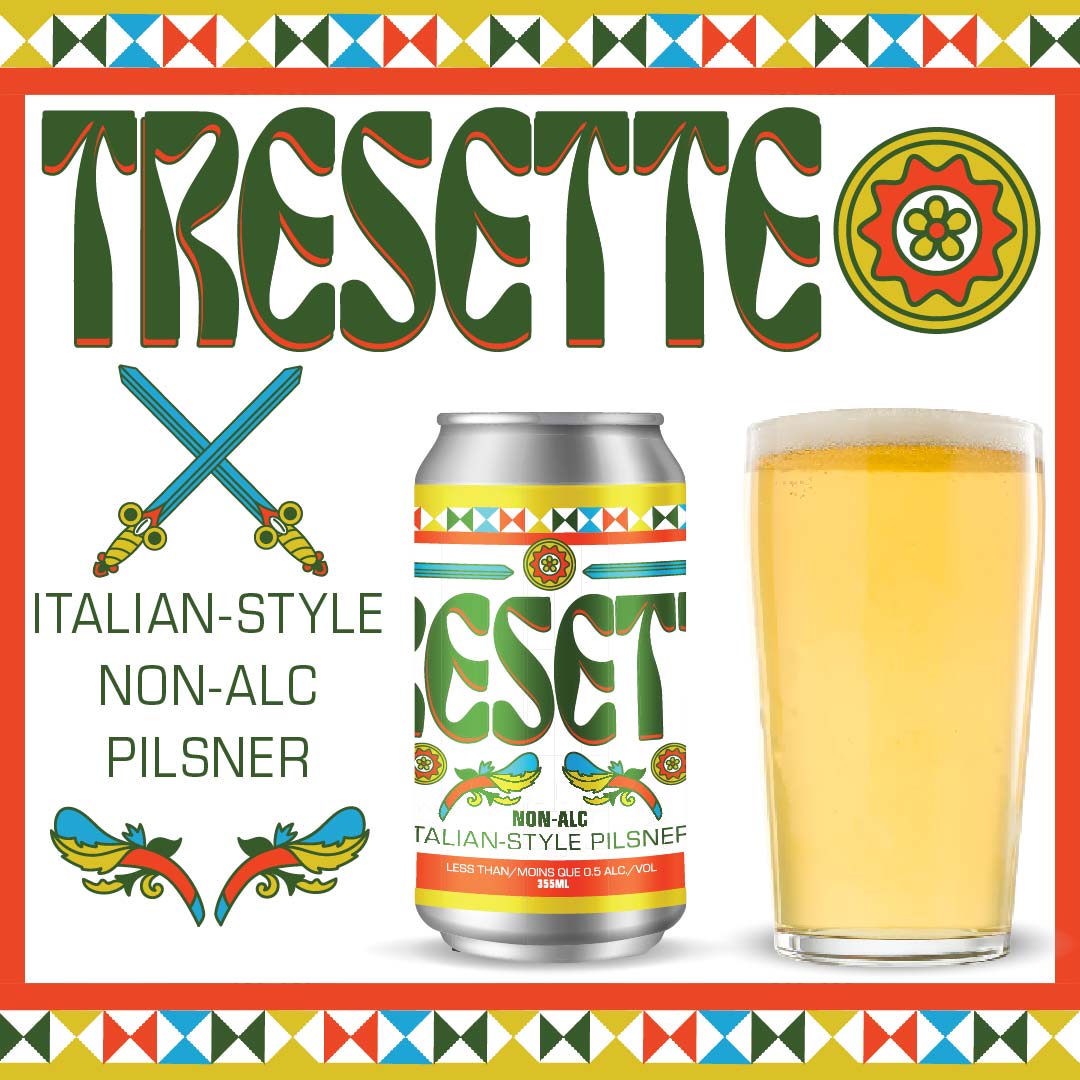 Tresette Non-Alc Italian-Style Pilsner