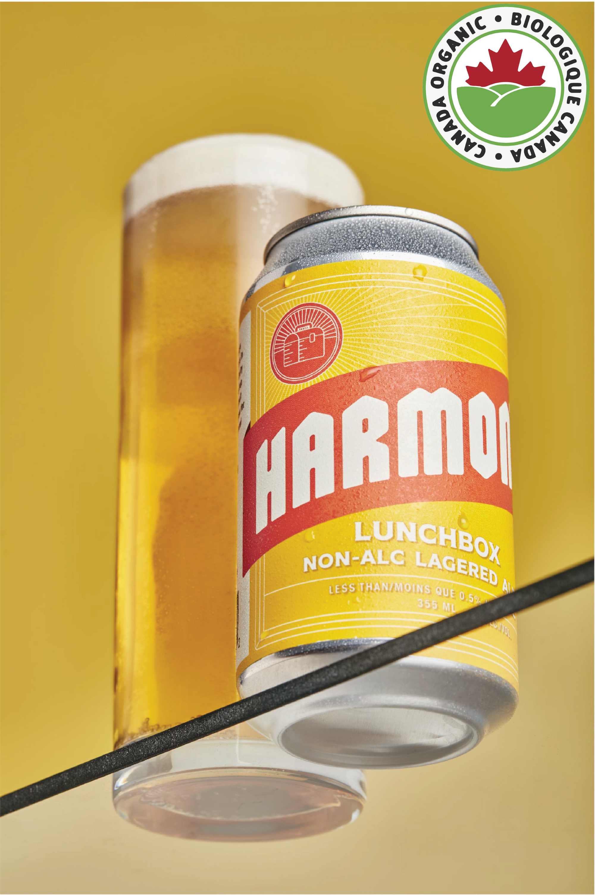 Harmon's Lunchbox Non-Alc Lagered Ale