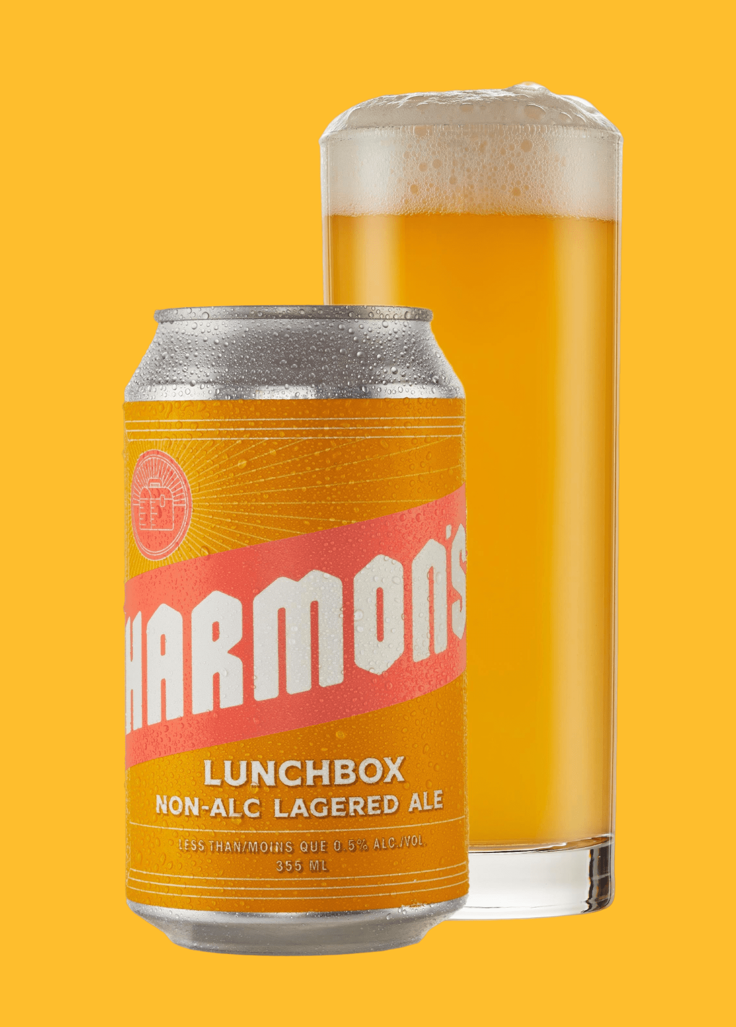 Harmon's Lunchbox Non-Alc Lagered Ale